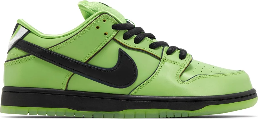 Nike Dunk SB low x Powerpuff Girls Buttercup FZ8319 300 Sneaker The Rotation
