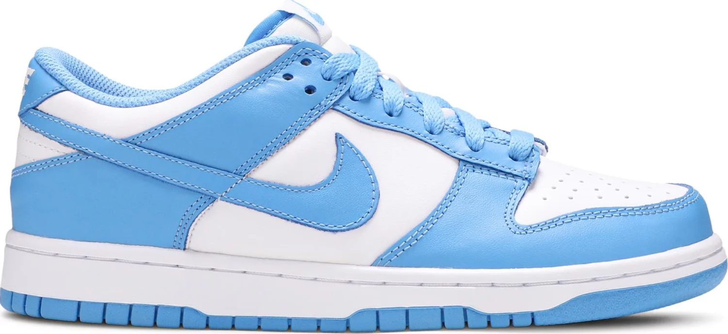 Nike Dunk UNC GS Kids low exclusive sneaker The Rotation Den Haag Blauw